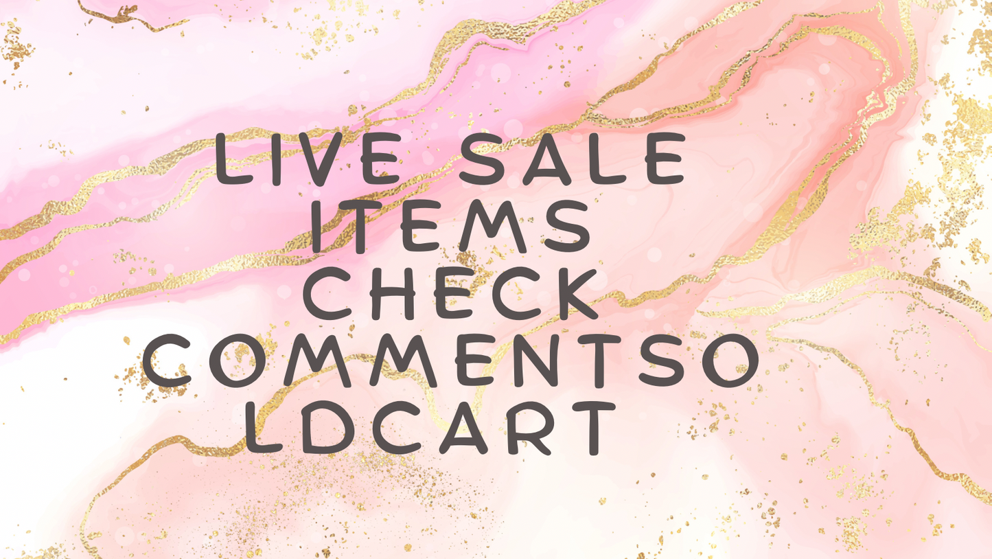 Live Sale Items