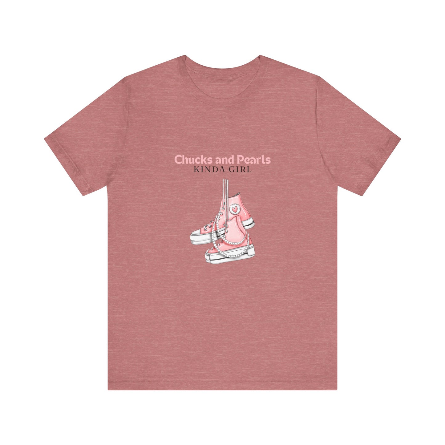 Chucks and Pearls Tee