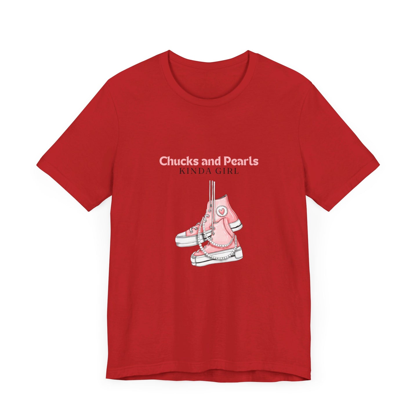 Chucks and Pearls Tee