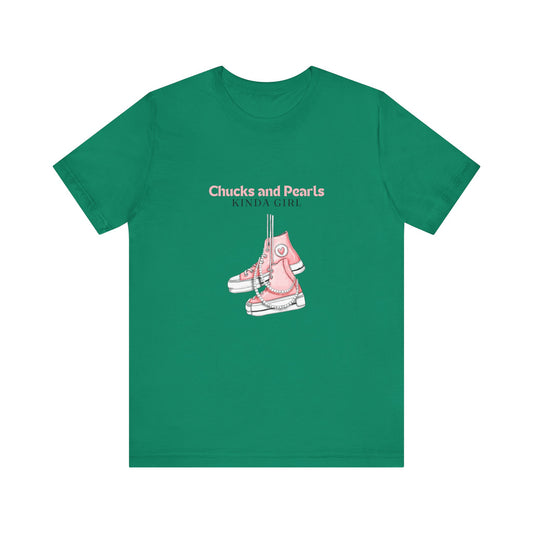 Chucks and Pearls Tee