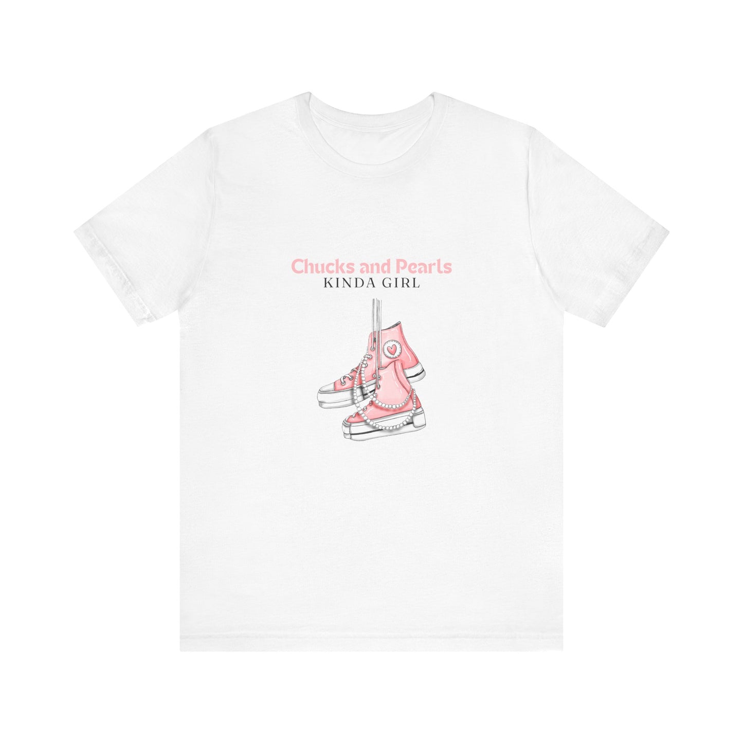 Chucks and Pearls Tee