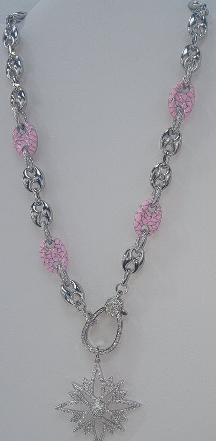 Pink and Silver Chain Live6
