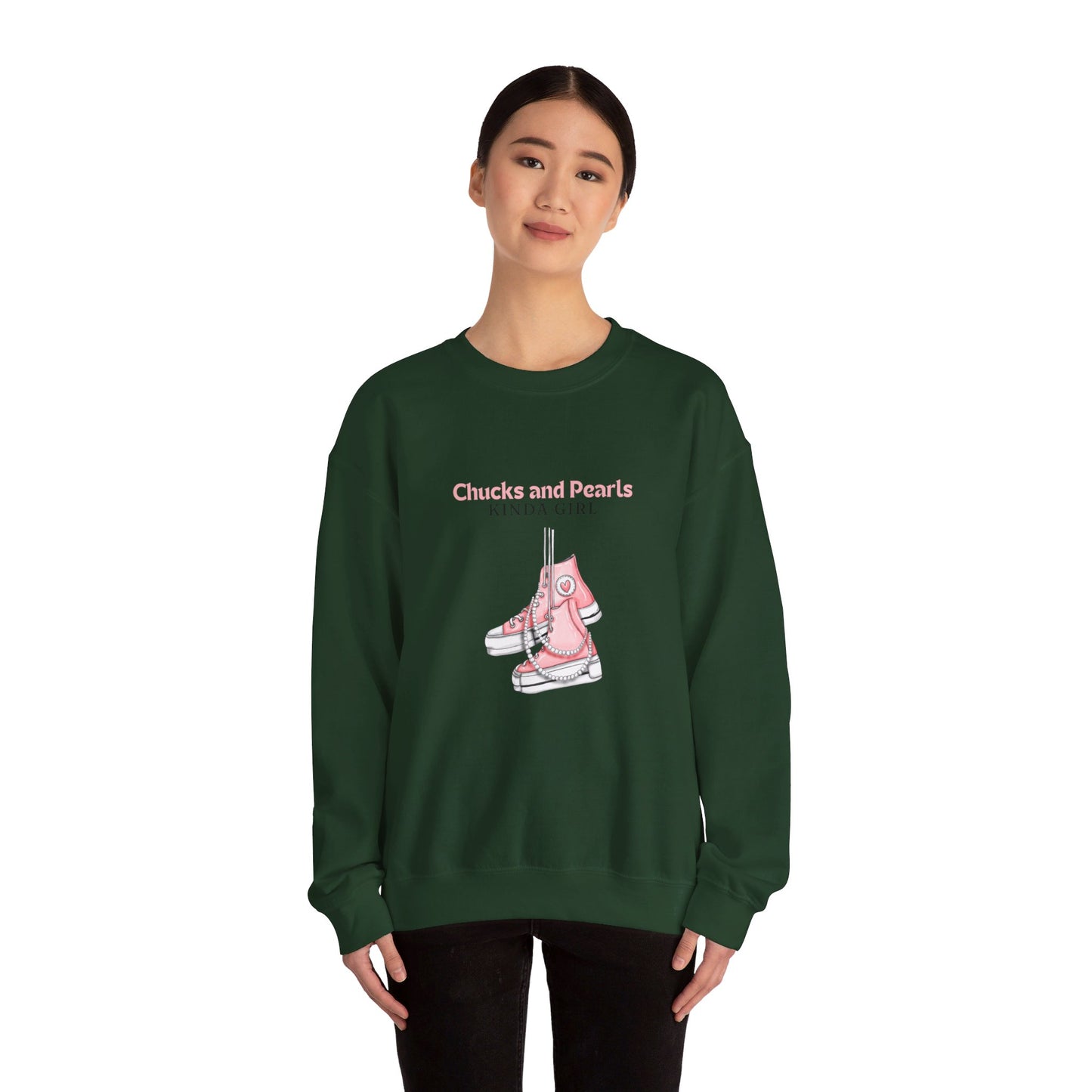 Chucks and Pearls Sweatshirts