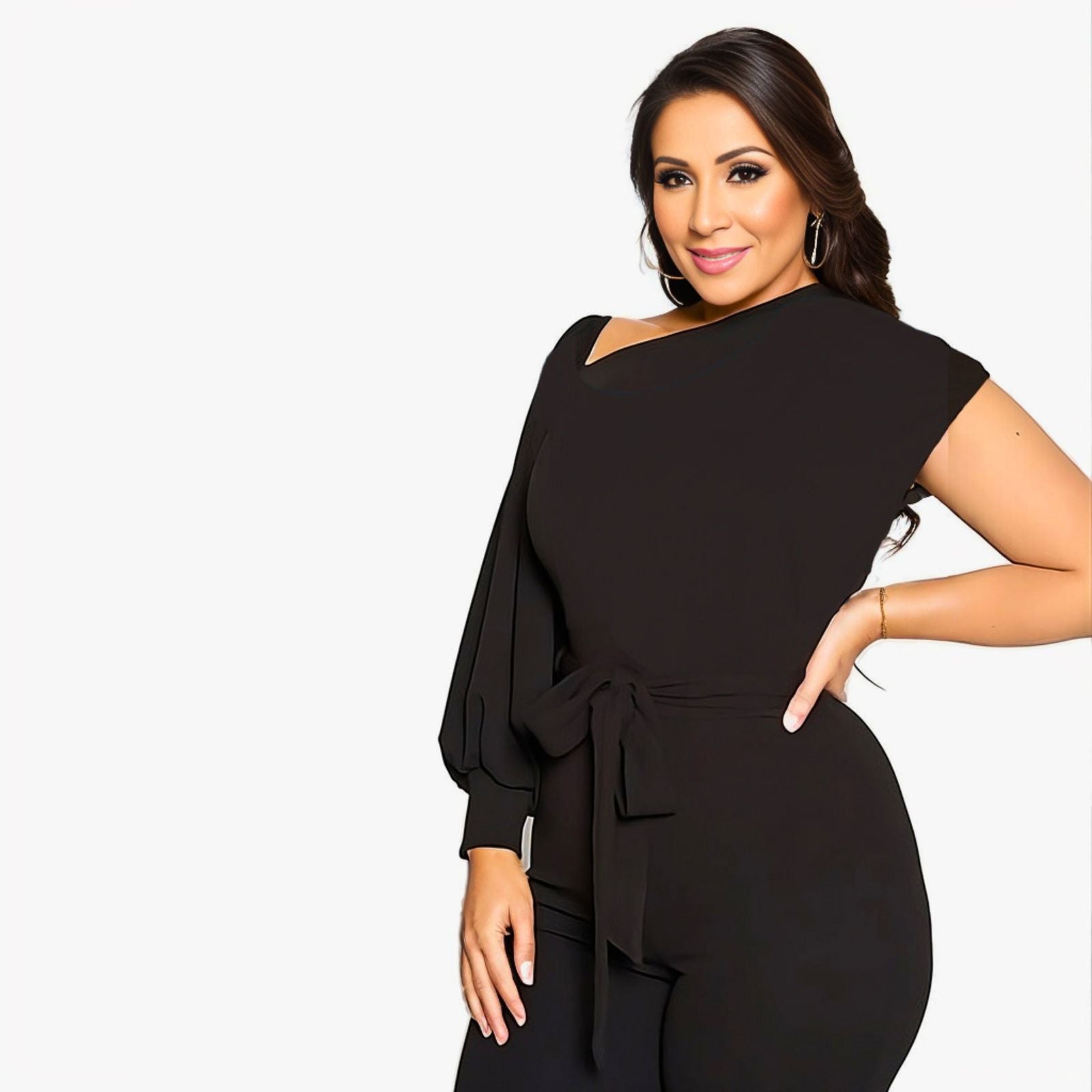 3XL Black One Sleeve Jumper