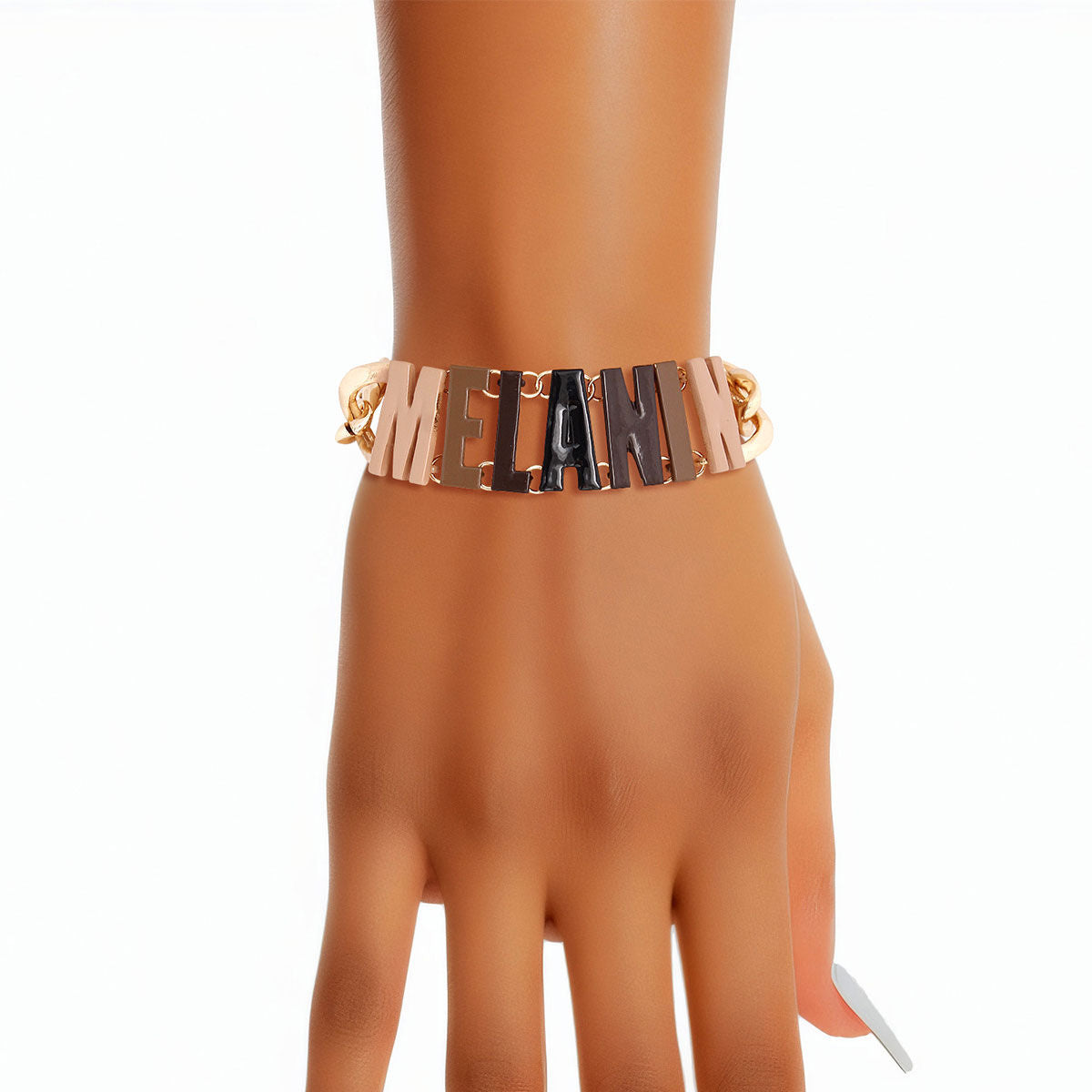 MELANIN Gold Chain Bracelet