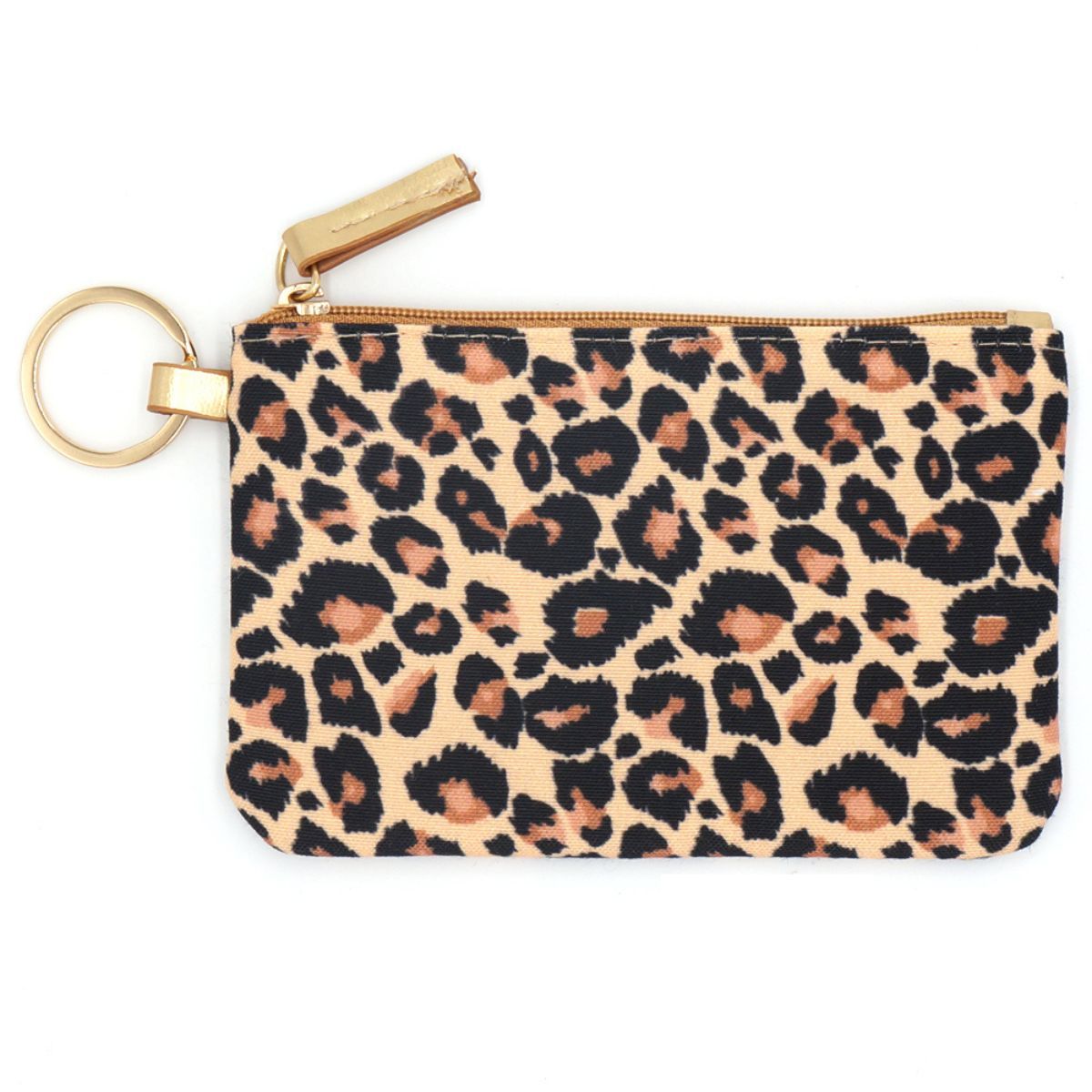 Leopard Print ID Wallet